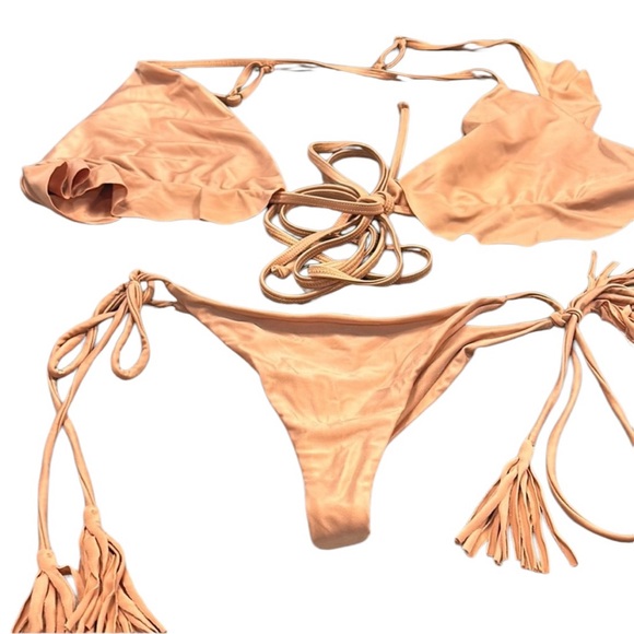 Two Piece Mafia Fringe Bikini - Picture 1 of 4